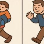 IQ test: najděte 3 rozdíly na obrázku otce a syna